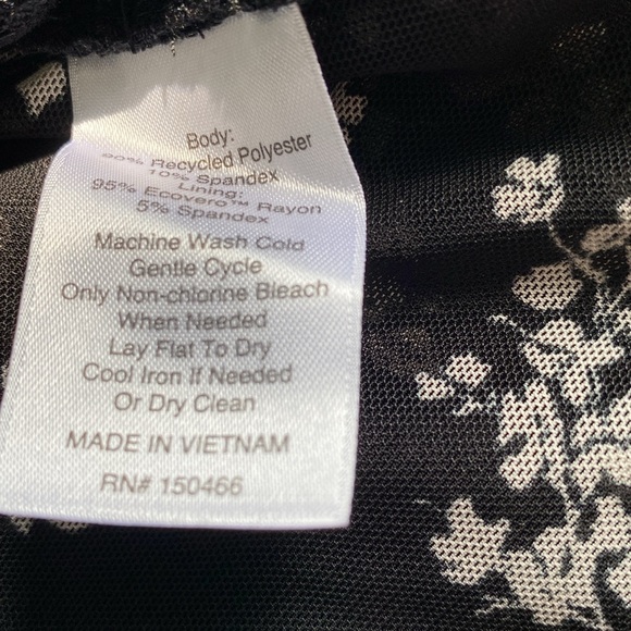 Stitch Fix 41 Hawthorn Sophia ruched floral midi dress NWT - Picture 5 of 5